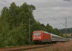 101 023-0 mit dem IC2006 (Konstanz-Dortmund) am km 70,0 6.9.08 ...