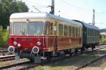 Blitzblank herausgeputzter VT 06 der Lokalbahn Amstetten - Gerstetten im ...