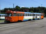 schwerin historische Stra�enbahn 'TATRA' Nr. 907 + 905, die als Instandhaltungszug eingesetze werden. Schwerin, 30.08.2008