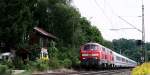 218 161 und 218 165 bef�rdern am 13. August den ...