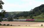 218 161 und 218 165 (Beide vom BH Ulm) bef�rdern ...