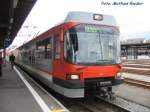 RBS Regionalverkehr Bern-Solothurn RBS Eilzug in Solothurn kurtz vor der Abfahrt nach Bern am 14.09.08