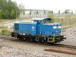 Die Press 346 017 war mit dem Bereitstellen von Leerwagen ...