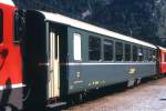 RhB - B 2368 am 20.08.1989 in Thusis - 2.Klasse ...