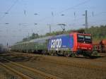 SBB Cargo 482 006-4 mit DPE 95244 von K�ln Hbf. ...