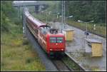 HGK 145 015 mit einem S�uferzug aus Binz nach K�ln. ...