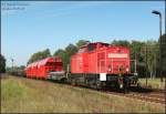 Mit der �bergabe aus Senftenberg f�hrt 298 307 (DR 111 ...