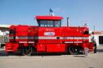 InnoTrans 2008 Kleinlok mit viel Pep und Charme: Tschechische Baureihe 719 - hier 719-701-5 in rot. Aufgenommen am 26.09.2008 in Berlin auf der Innotrans.