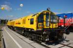 Gleisbaumaschinen und -krane Innotrans 2008 am 26.09.2008: Schienenfr�szug der Fa. Schweerbau.