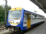 NOB VT411 des Typs NE81 am 05.09.08 im Bahnhof Nieb�ll.Normalerweise ...