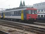 In Rapperswil stehen eine ganze Reihe Z�ge abgestellt.Darunter auch der ...