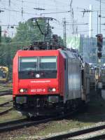 SBB Cargo Re 482 037 durchf�hrt Basel Bad.Bhf am 28.08.2008. ...