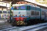 Ventimiglia/Ligurien, 16.09.2008, E-Lok 656 ...  Reinhard Zabel 01.10.2008