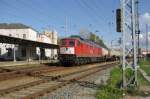 Durch Bauarbeiten in Coswig fahren die Tankz�ge wieder �ber D�beln.
(02.10.08) ...