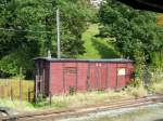 Dieser sch�ne G�terwagenkasten steht ...  Daniel Theumer 02.10.2008