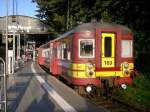 Ein Triebwagen der SNCB in Aachen Hbf  ...