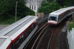 Hamburg, 13.06.2008, U3 zwischen Landungsbr�cken und St.Pauli  ...