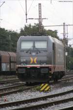 241.001 (Kenobi) bei der tagesruhe im �bf der Wanner-Herner-Eisenbahn. 3.10.08 ...