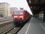 143 616-1 am 28.09.2008 in Bremen Hauptbahnhof  ...