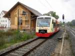 Ein Regioshuttle der HzL ...  Marvin 04.10.2008