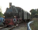 Dampfzug mit Lok AMPFLWANG ...  ERHARD BEYER 04.10.2008