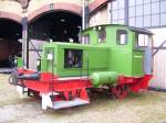 Werkslokomotiven Die von Windhoff gebaute Vorserienen K� im Eisenbahnmuseum BW Dresden Altstadt am 01.10.08. Sie wurde bei der DRG als K� 0073 in Dienst gestellt.