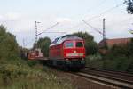BR 232 mit Zugen 1232 359-0 mit gem. GZ in Limmer am 02.10.2008