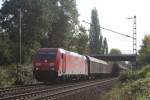 BR 185 mit Zugen 185 298-7 mit gem.GZ in Limmer am 2. Oktober 2008