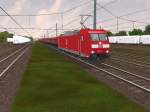 185 b057 mit Kieszug ...  Dany Neumann 05.10.2008