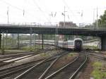 EuroCity EC102 von Chur nach Kiel Hbf.Am 05.10.08 bei der ausfahrt in Mannheim Hbf.