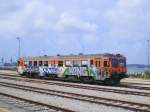 br-7122 Dieseltriebwagen 7122 019 (ex. SJ Y1) am 08.08.08 in Pula.