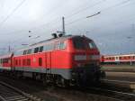 BR 218 Lokportraits 2i8 aufenomen,in Heilbronn Hbf,am 05.10.2008 auf Gleis 4