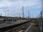 Bremen Hauptbahnhof im Oktober 2008 mit einigen Bauarbeiten.  ...
