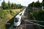 ICE-TD 605 auf der Fahrt nach D�nemark am 28.6.2008 in ...