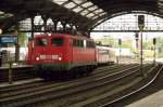 139 164-8 Lz durch Aachen Hbf  ...