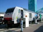 285 110 von CB Rail auf der Innotrans am 28.09.08. ...