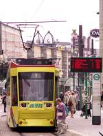 Magdeburg, 24.08.2008, Stra�enbahnlinie 1 ...  Reinhard Zabel 11.10.2008