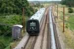 DSB IC3 5213 Johannes Buchholtz am 29.6.2008 in der N�he ...