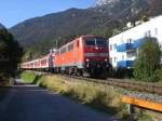 111 051-9 hat mit der R5421 den Solstein und die ...