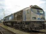 Gro�diesellok des Osthaverl�ndischen Eisenbahn, hier 2005 in Klostermannsfeld  ...