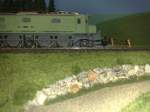 Meine Ae 8/14 11801 Auf einem kleinen Diorama zur Fotoshow ...