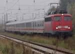 IC1909 von Ostseebad Binz nach K�ln Hbf.bei der Durchfahrt im ...