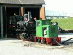 Diesellok  Wald (O&K 1923)und Maffei ...  Peter Walter 14.10.2008