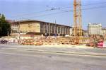 Wien Westbf., 22.07.1989. Im Vordergrund die Maschinen zum Neubau der ...