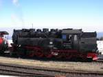 BR 99 7243-1 Der HSB kurz vor der Ausfahrt aus ...