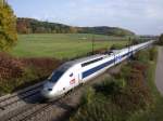 Der TGV 4401 absolviert am 15.10.2008 erste Testfahrten f�r die ...