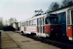 TATRA-Stra�enbahn im Eisenbahn&TechnikMuseum Prora. ...  Mirko Schmidt 16.10.2008