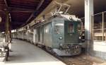 BDe 4/4 1621 ohne �bergangst�re am 11.04.1992 in Lausanne.  ...