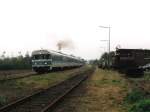 Eine qualmende 634 664-7/934 450-8/924 407-0/634 659-7 mit RB 12438 ...