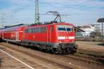 111 144 am 20/10/08 in bahnhof Rheine.  ...